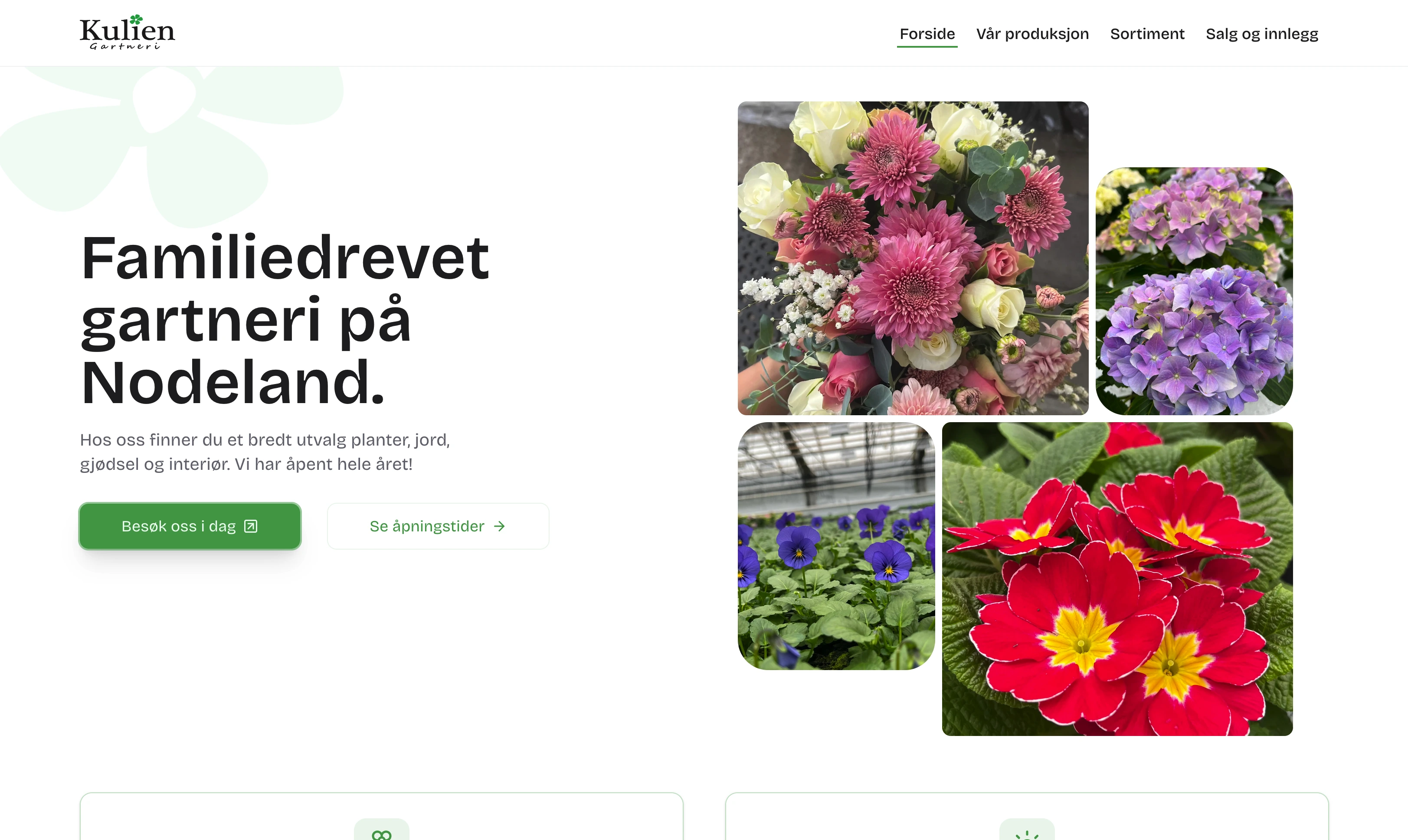Kulien website redesign showcase